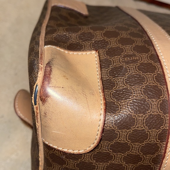 BEAUTIFUL CELINE BOSTON MACADAM BAG CIRCA 1990’s - Picture 12 of 14